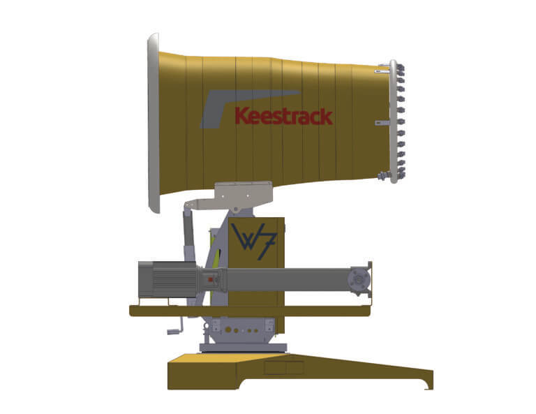Система осадження пилу Keestrack W7