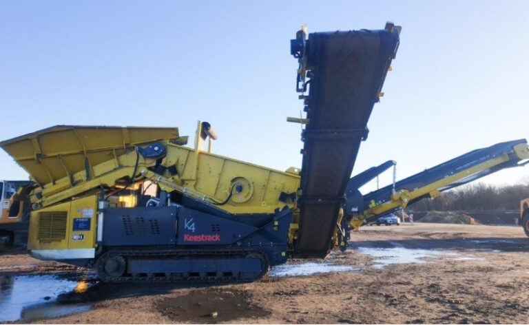 Вживаний мобільний скальпуючий грохот Keestrack K4